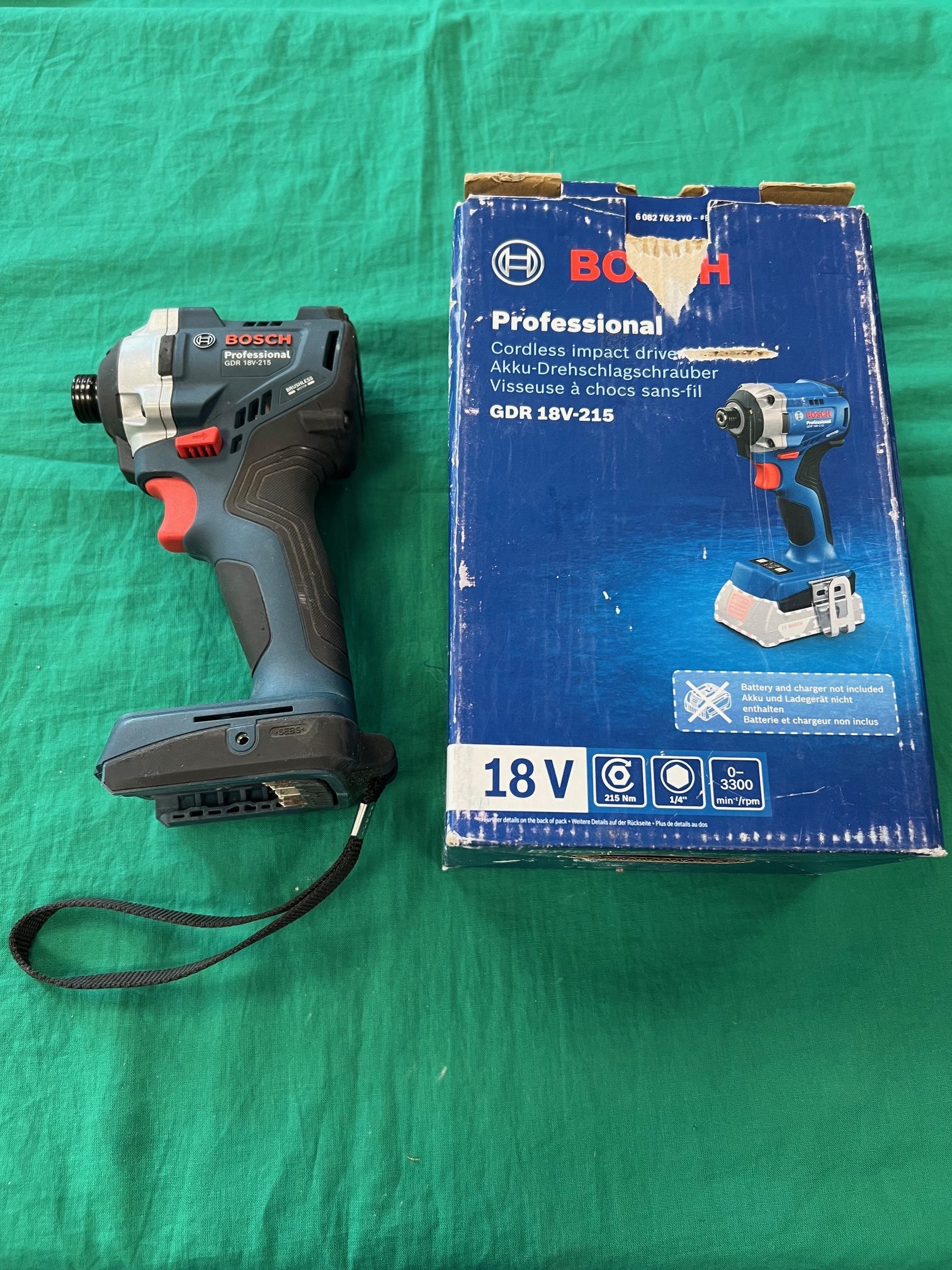 Bosch GDR 18V-215 ütvefúró-csavarozó, kiemelt kép