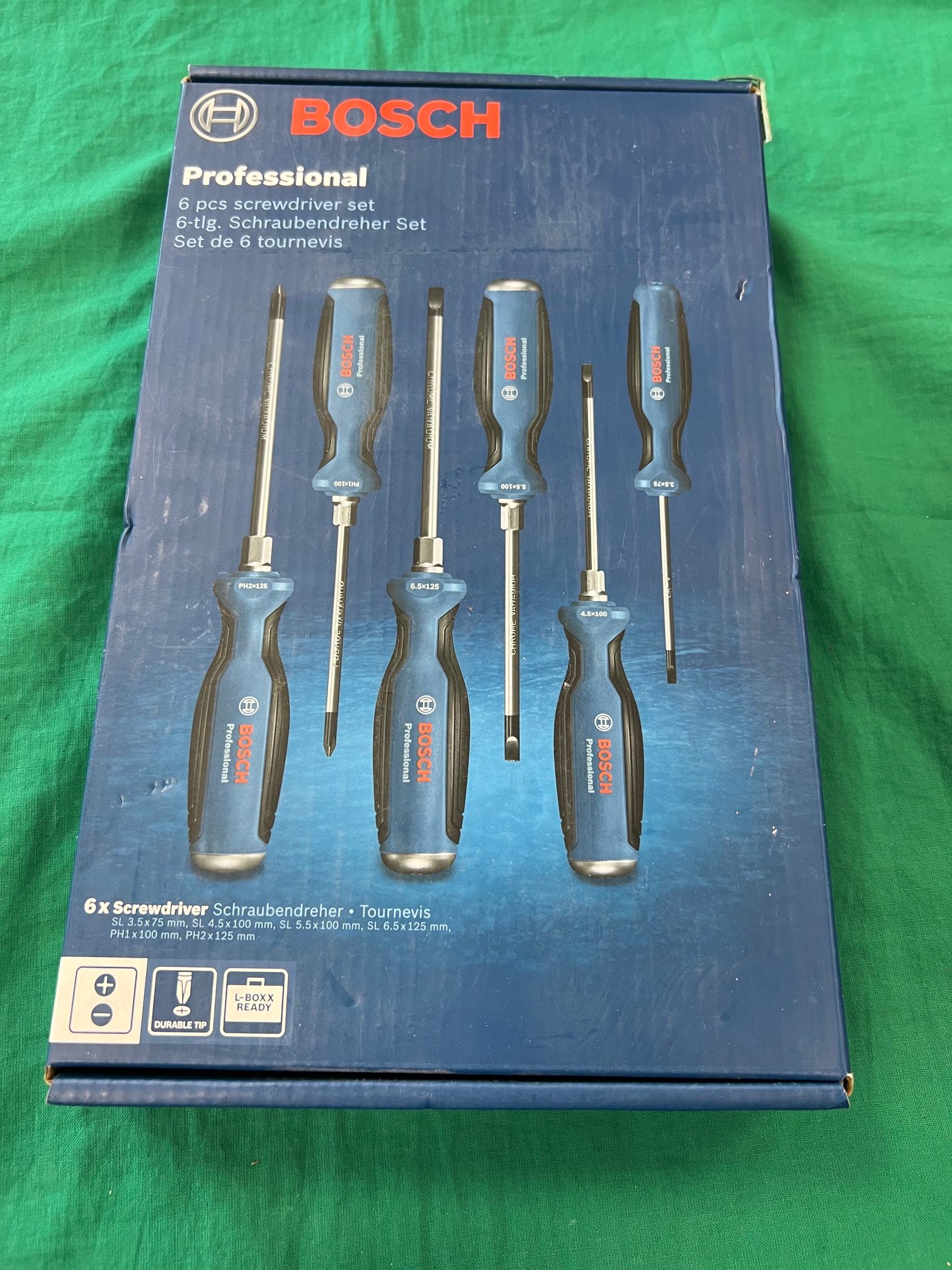 Új Bosch 6db csavarhúzó szett, kiemelt kép