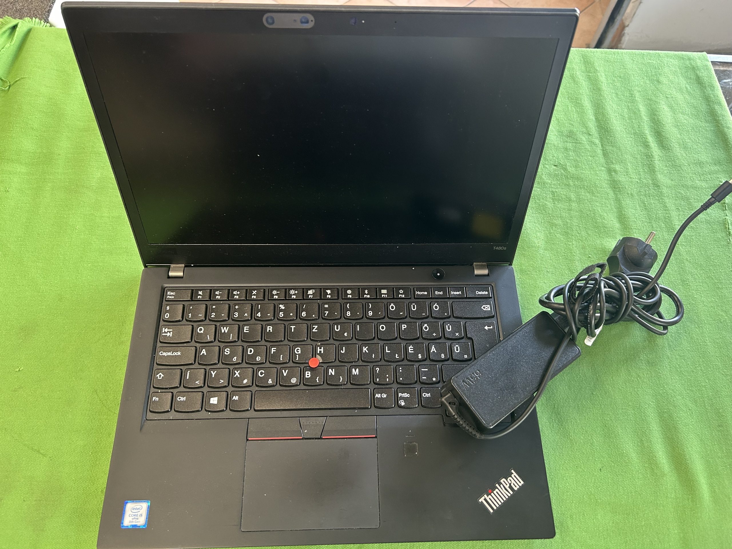 Lenovo Thinkpad T-480s Notebook i5/16/500, kiemelt kép