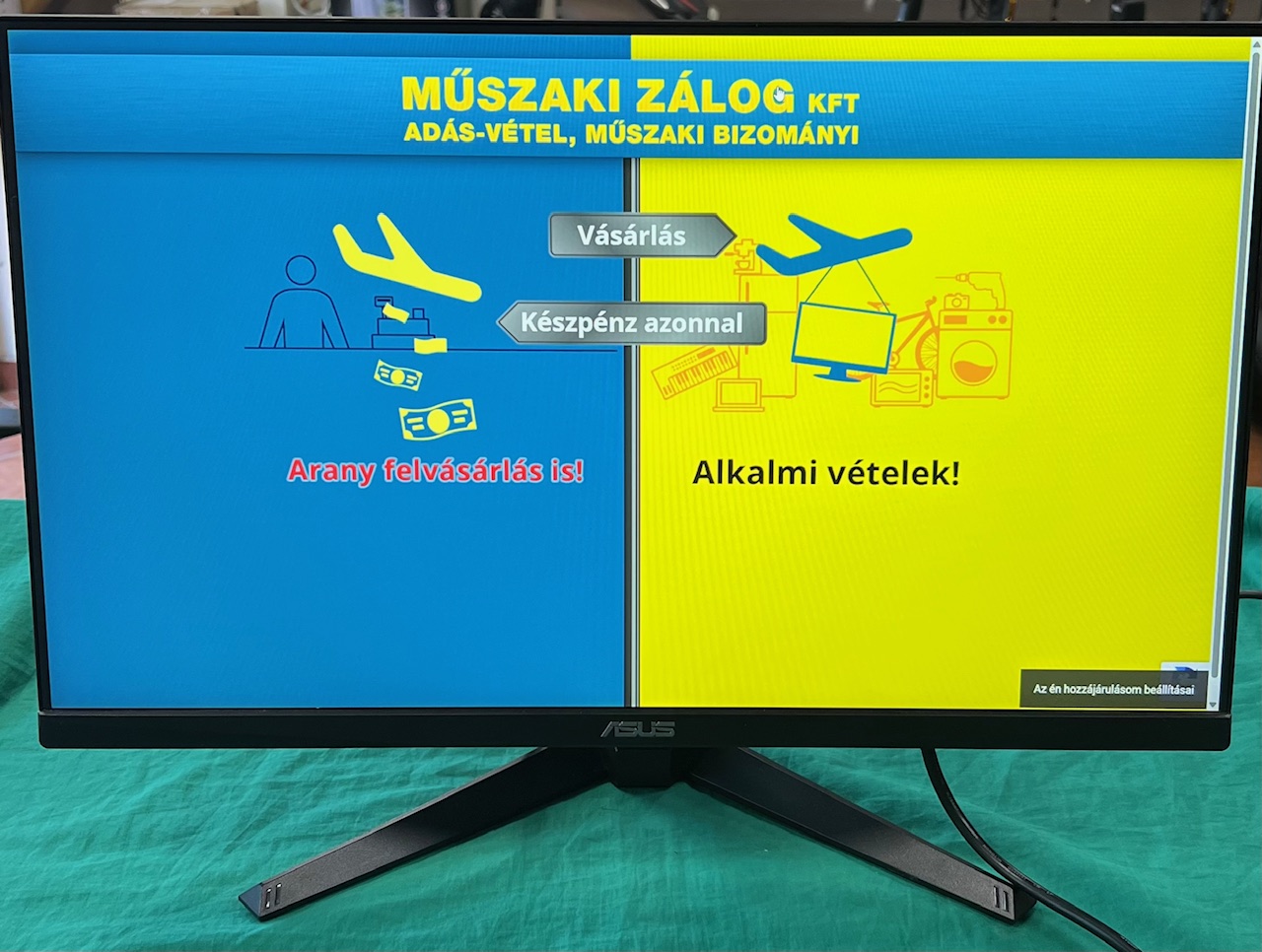 ASUS TUF Gaming Monitor, kiemelt kép