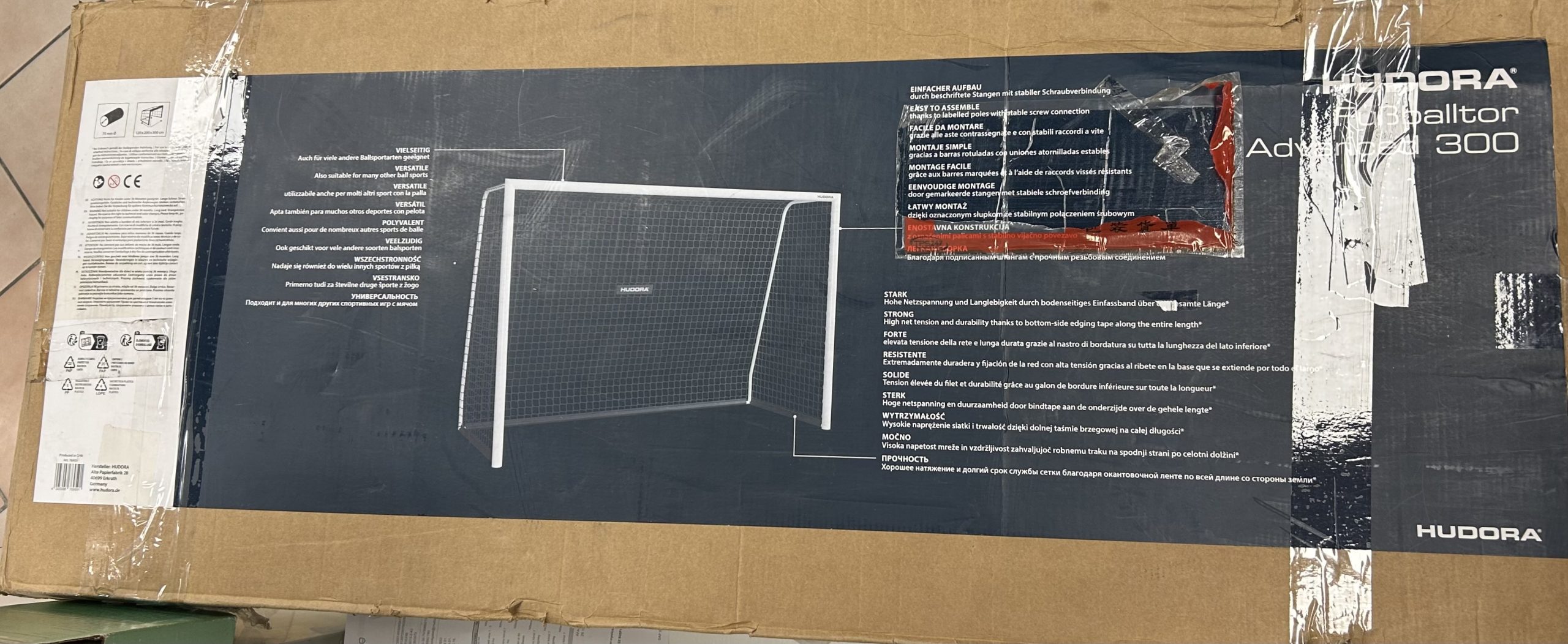 Hudora Advance 300 focikapu, kiemelt kép