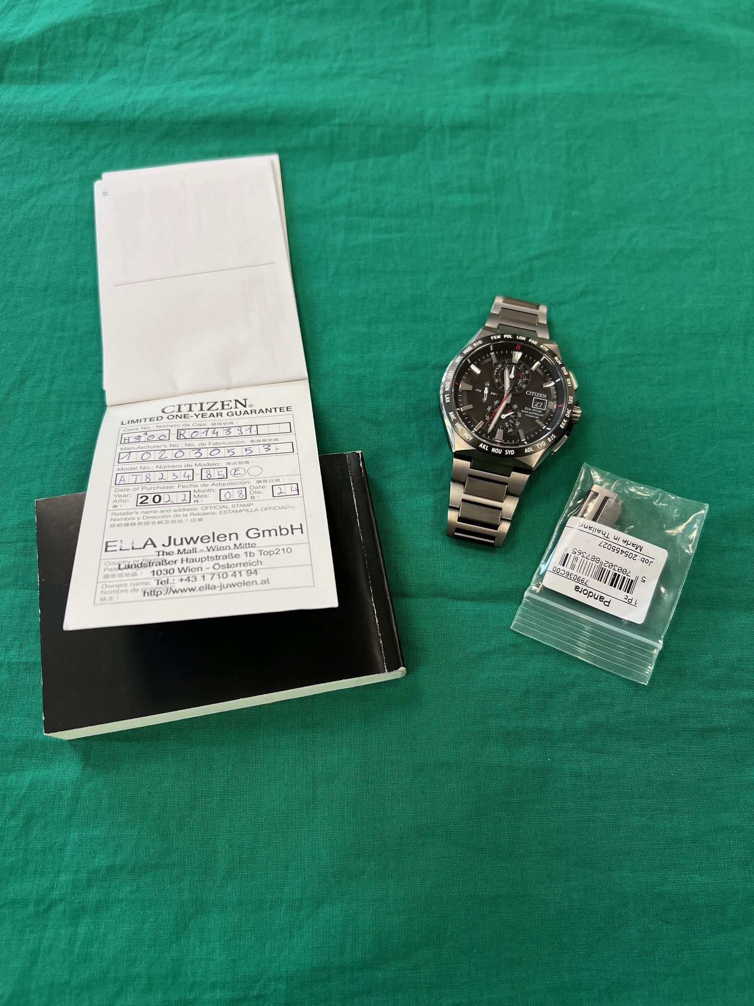 Citizen Attesa férfi karóra AT8189-61E, kiemelt kép