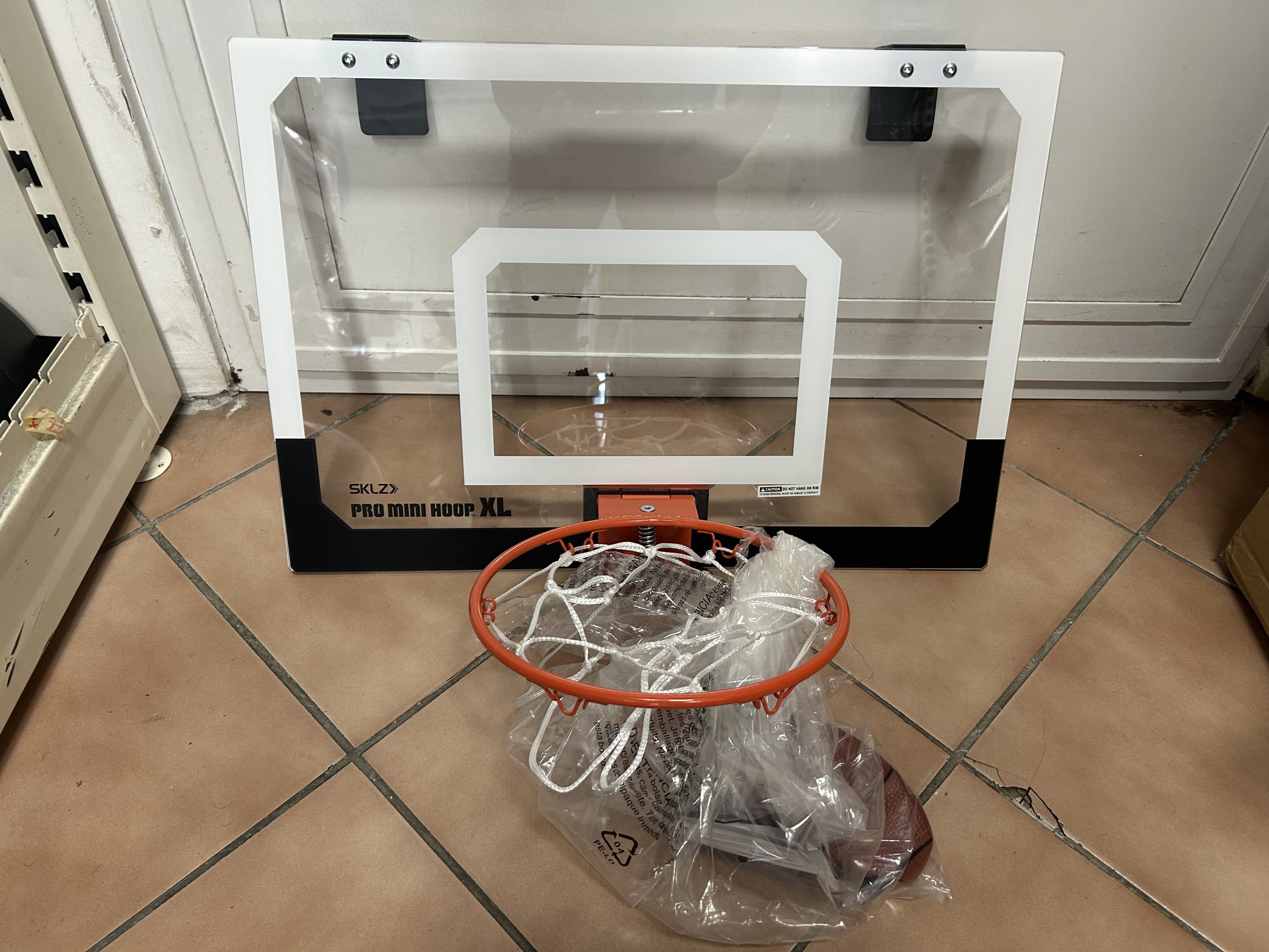 SKLZ mini kosárlabda palánk labdával, kiemelt kép