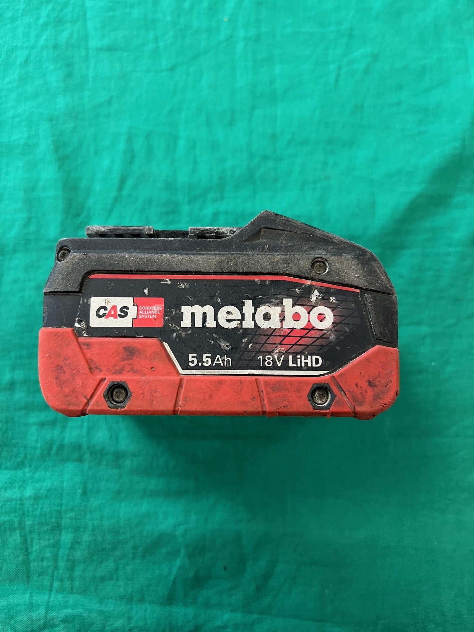 Metabo 5,5Ah  18V akkumulátor, kiemelt kép