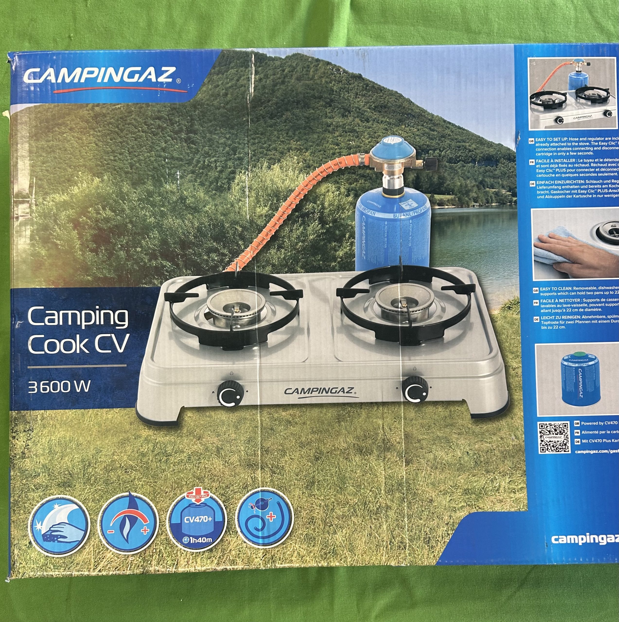 ÚJ! Campingaz Cook CV 3600W kemping gázfőző, kiemelt kép