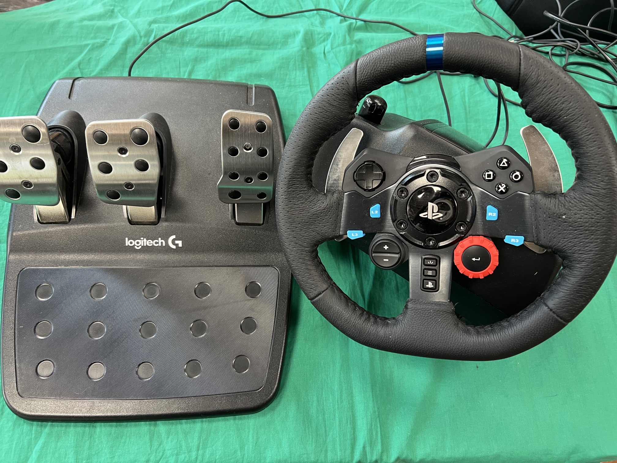 Logitech G29 Kormány + pedál videojátékhoz, kiemelt kép