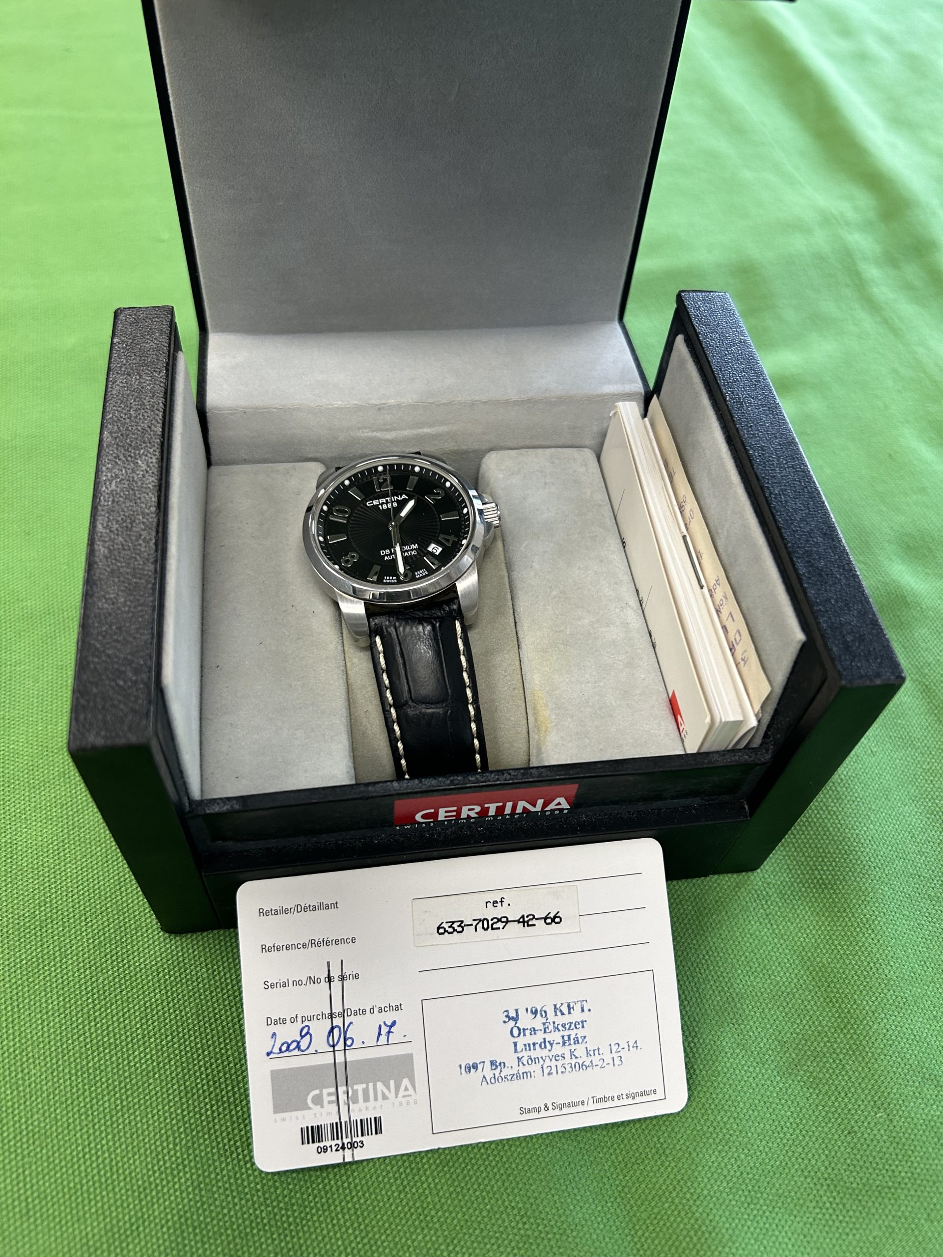 Certina DS Podium Automatic férfi karóra, kiemelt kép