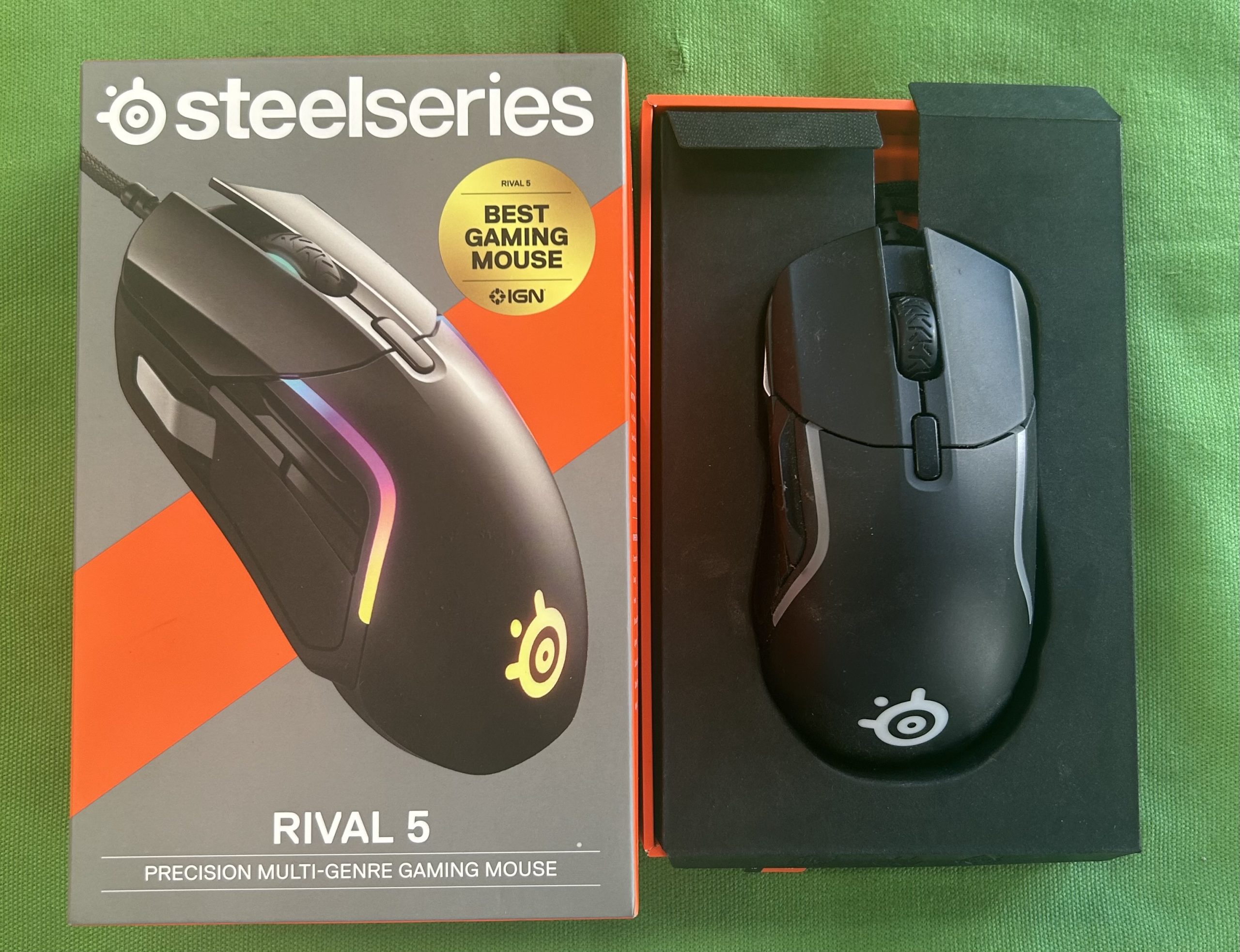SteelSeries Rival 5 vezetékes gamer egér boltból 1 hónap jótállással, kiemelt kép