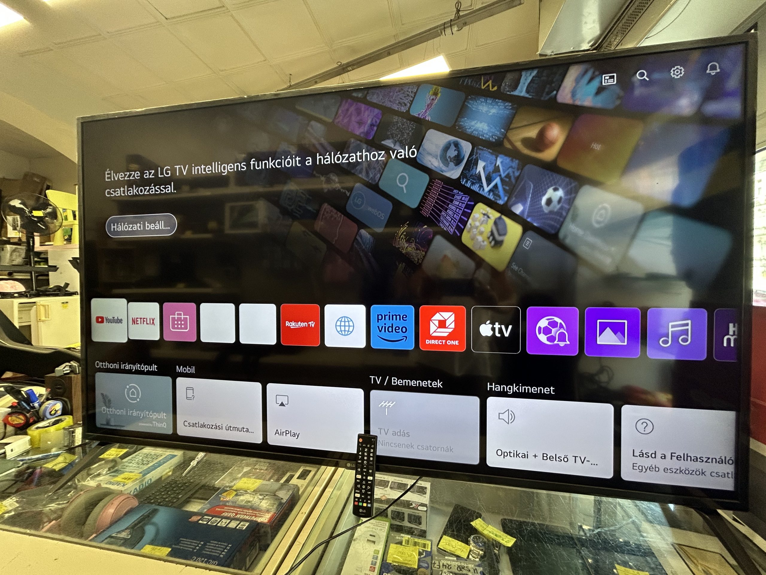 LG 70" 4k 177 cm SMART okos TV 70UN71003LA, kiemelt kép