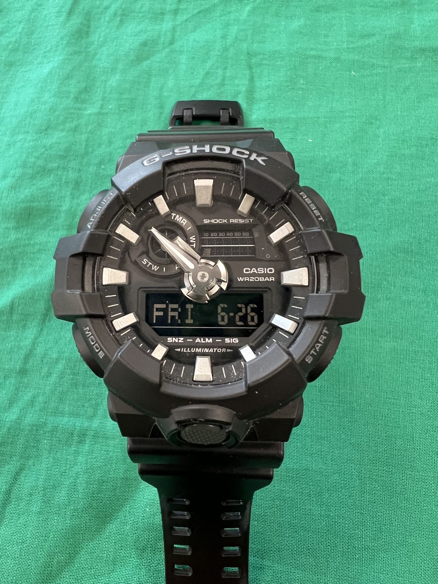 Casio GA-700-1BER karóra, kiemelt kép