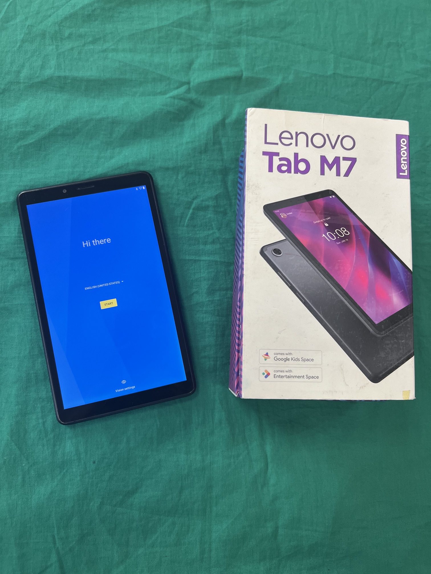 Lenovo Tab M7 tablet, kiemelt kép