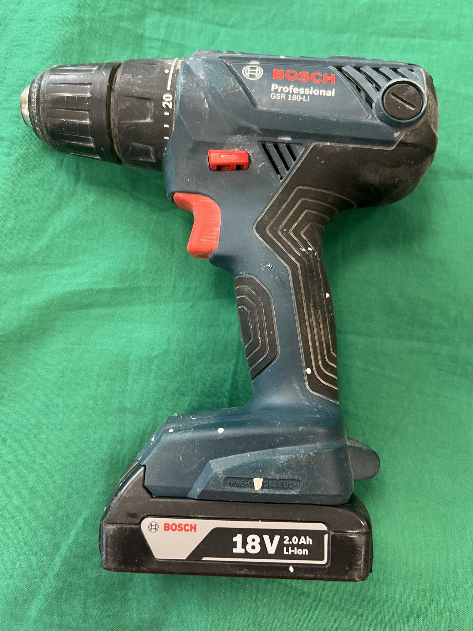 Bosch GSR180Li behajtó, kiemelt kép