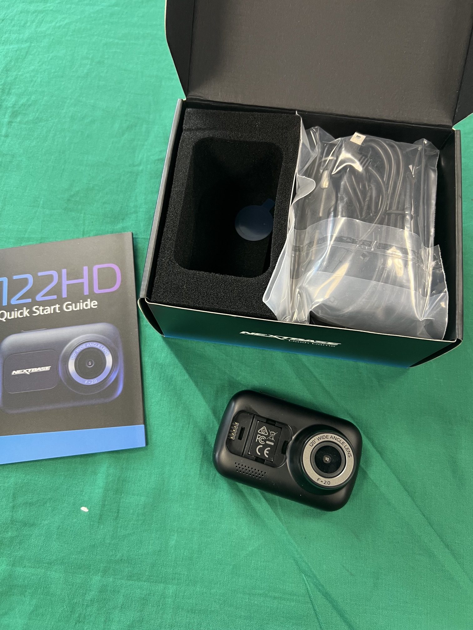 Nextbase 122HD menetrögzítő kamera, kiemelt kép