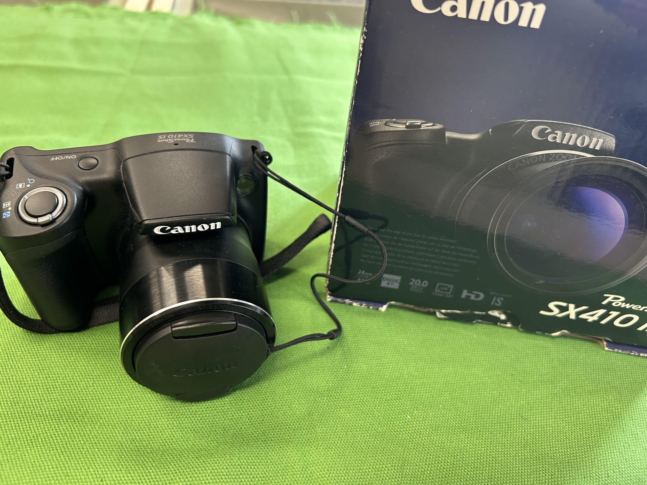 Canon PowerShot SX410 IS Digitális fényképezőgép 20MP, kiemelt kép