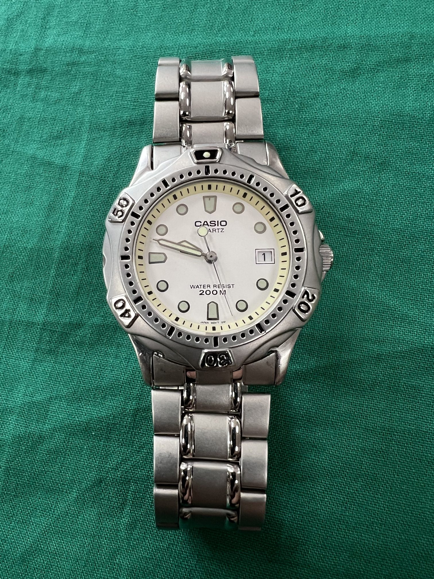 Casio MD-753 vintage búváróra, kiemelt kép