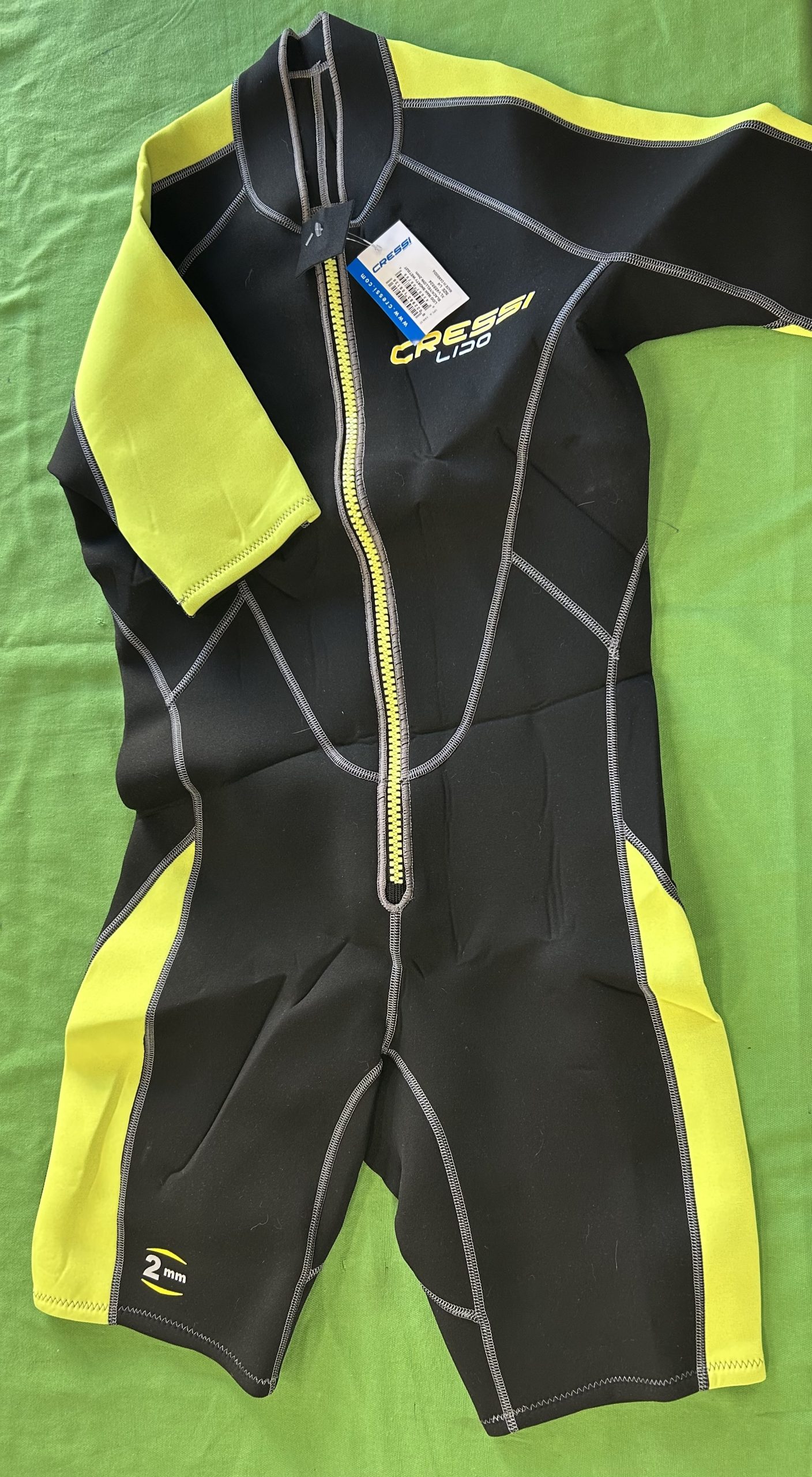 Új CRESSI Lido MAN Shorty 2mm búvárruha  L, kiemelt kép
