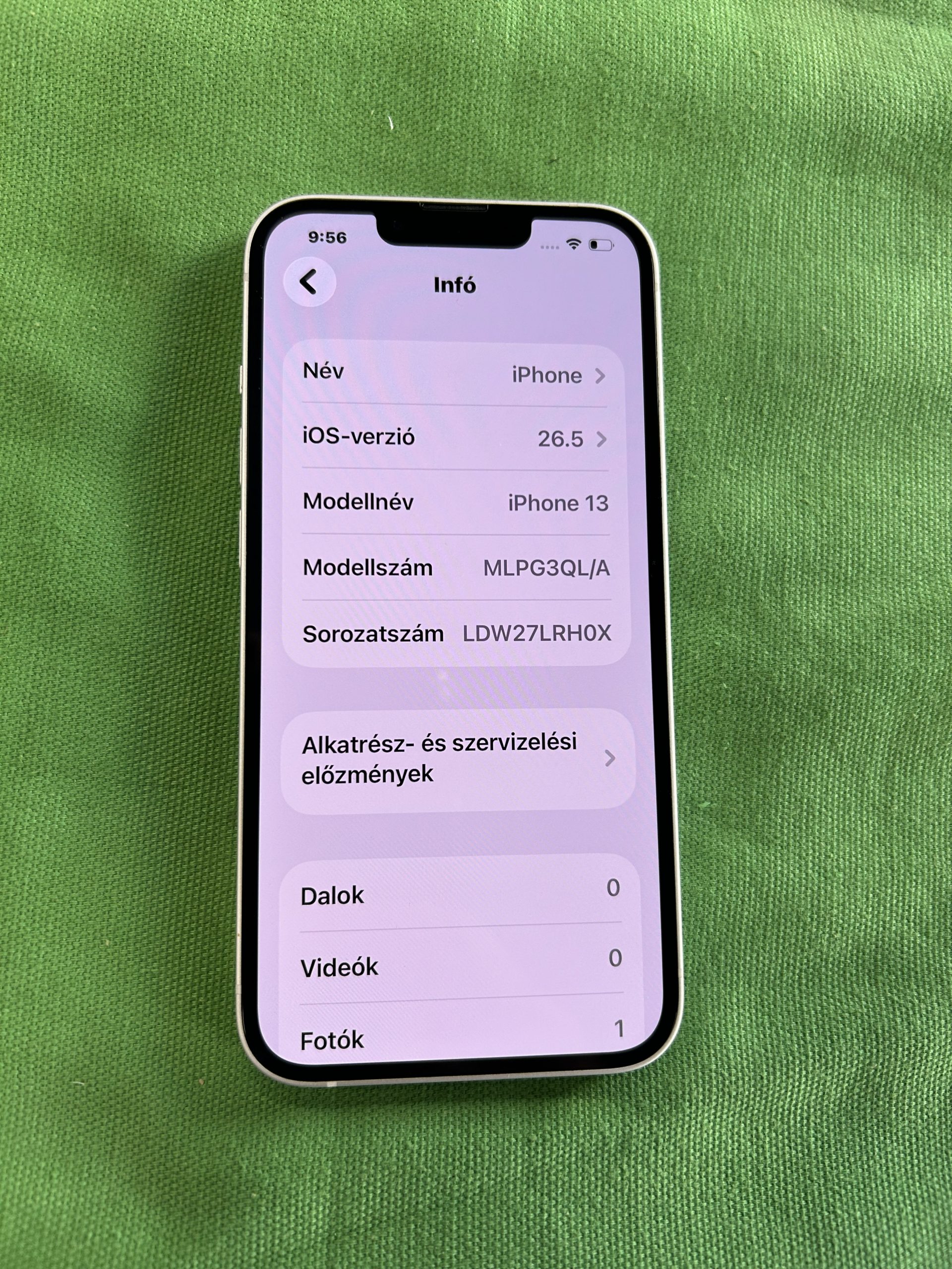 iPhone 13 128 GB mobiltelefon, kiemelt kép