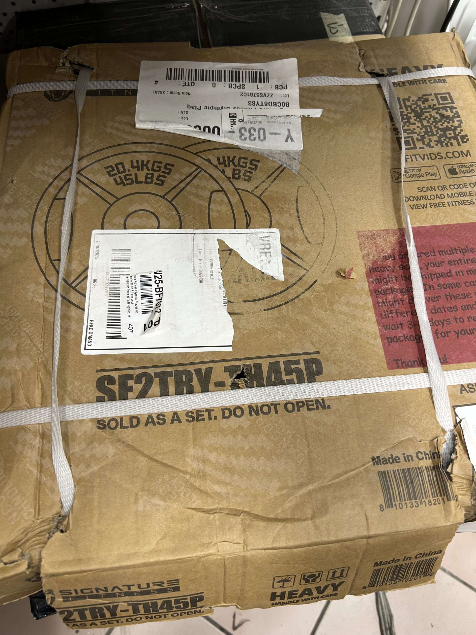 ÚJ! 2x20,4 kg súlytárcsa, kiemelt kép