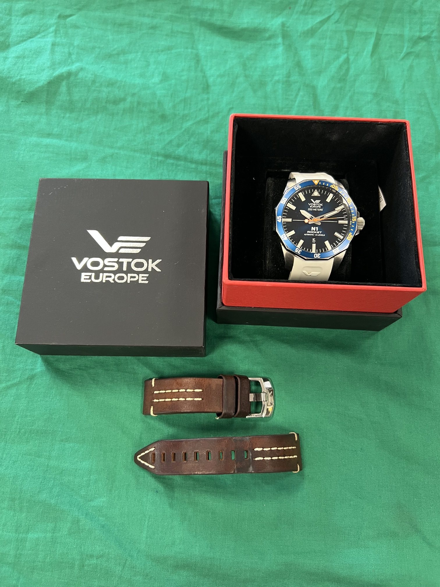 VOSTOK N1 Rocket automata férfi karóra 225A615B, kiemelt kép