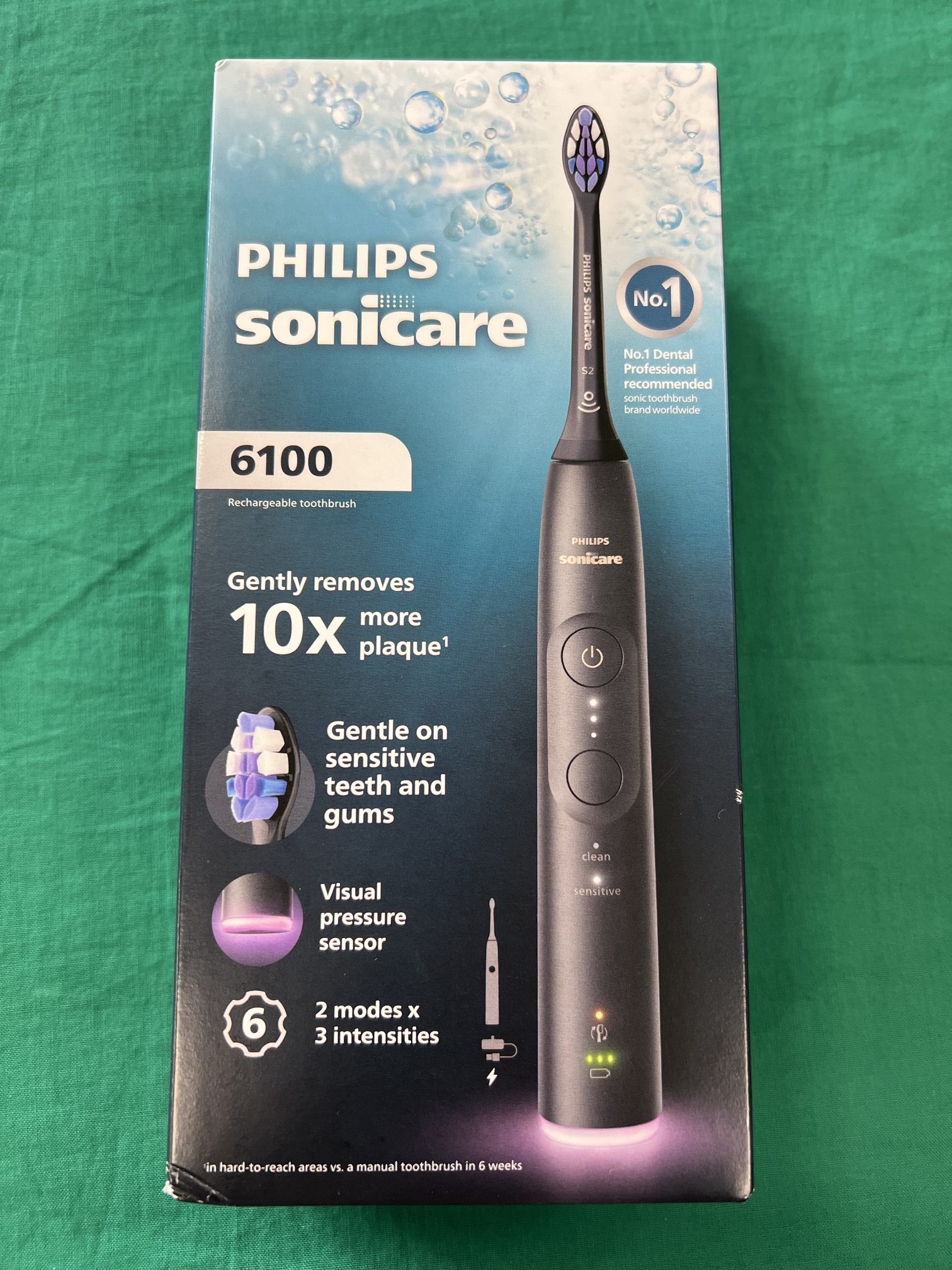 ÚJ Philips 6100 elektromos fogkefe, kiemelt kép