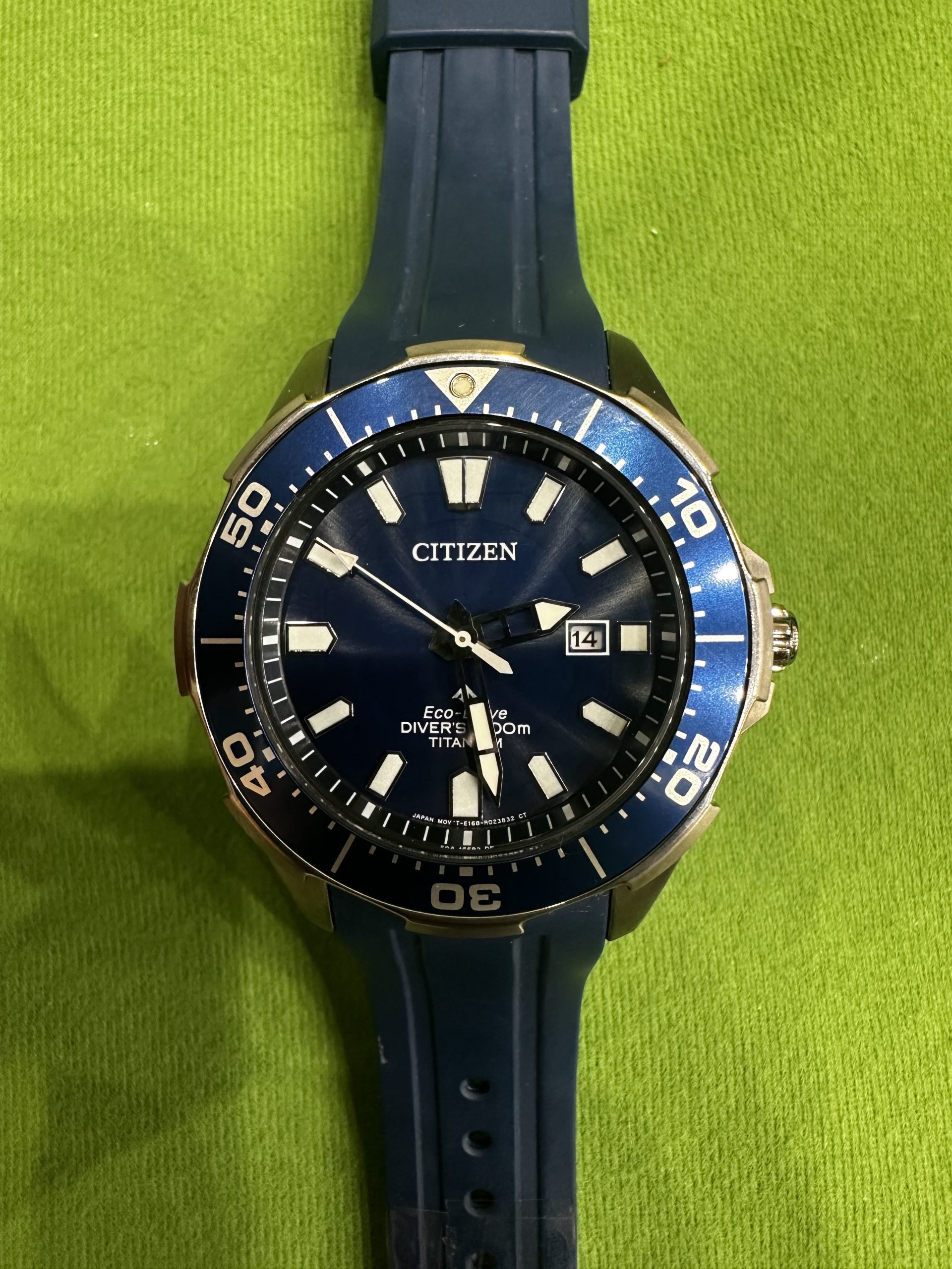 Citizen Promaster Diver 200M Super Titanium Eco-Drive (BN0201-02M) férfi karóra!, kiemelt kép