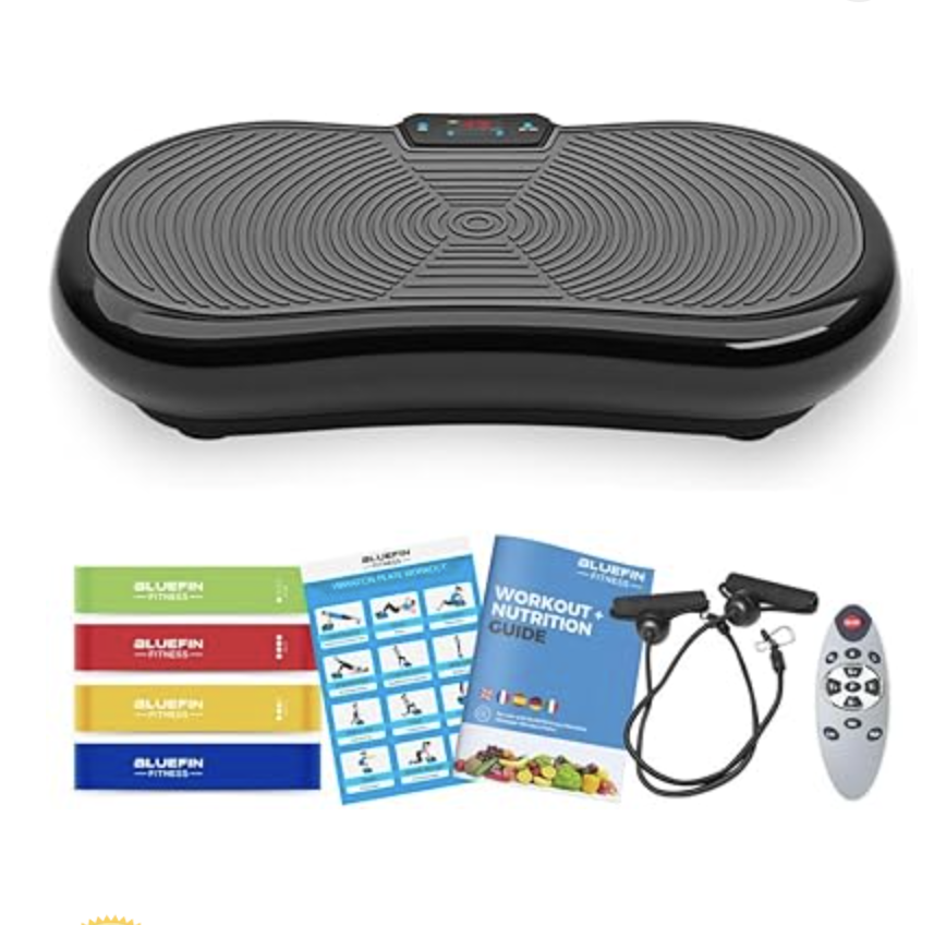 Új! Vibrációs Tréner, Bluefin Fitness Ultra Slim, 3D, kiemelt kép