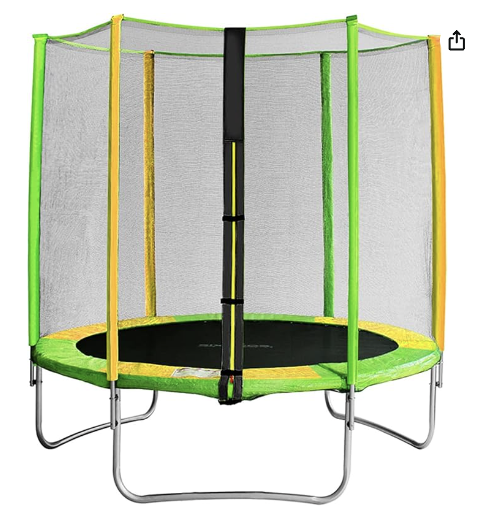 Új! Fitness trambulin 150cm, 100 kg-ig!, kiemelt kép